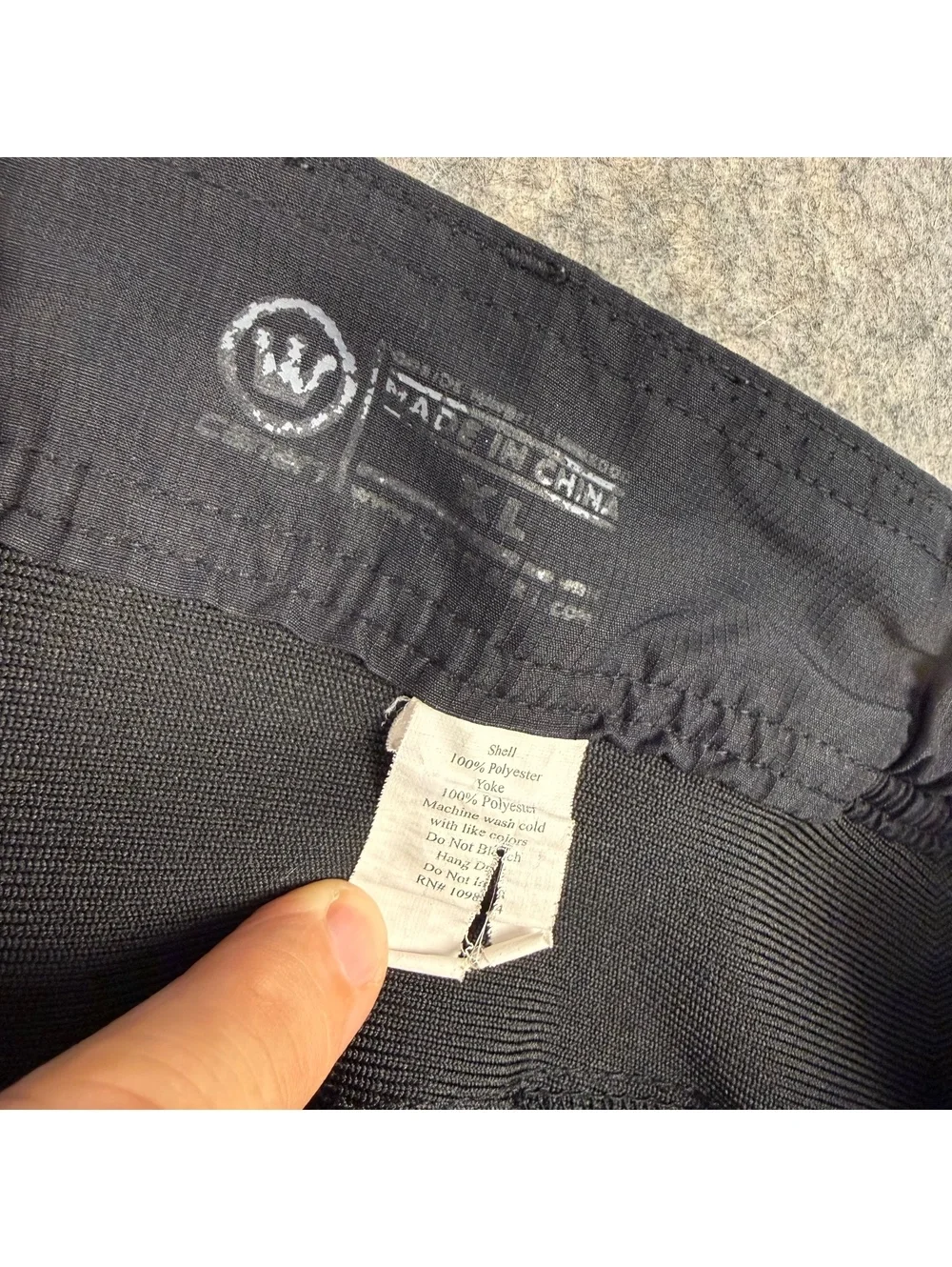 Canari Paramount Baggy Mountain Cycling Shorts Pockets Black Men Size XL 10” 786